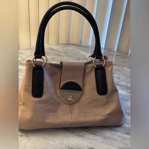 Aldo Beige and Black Shoulder Bag